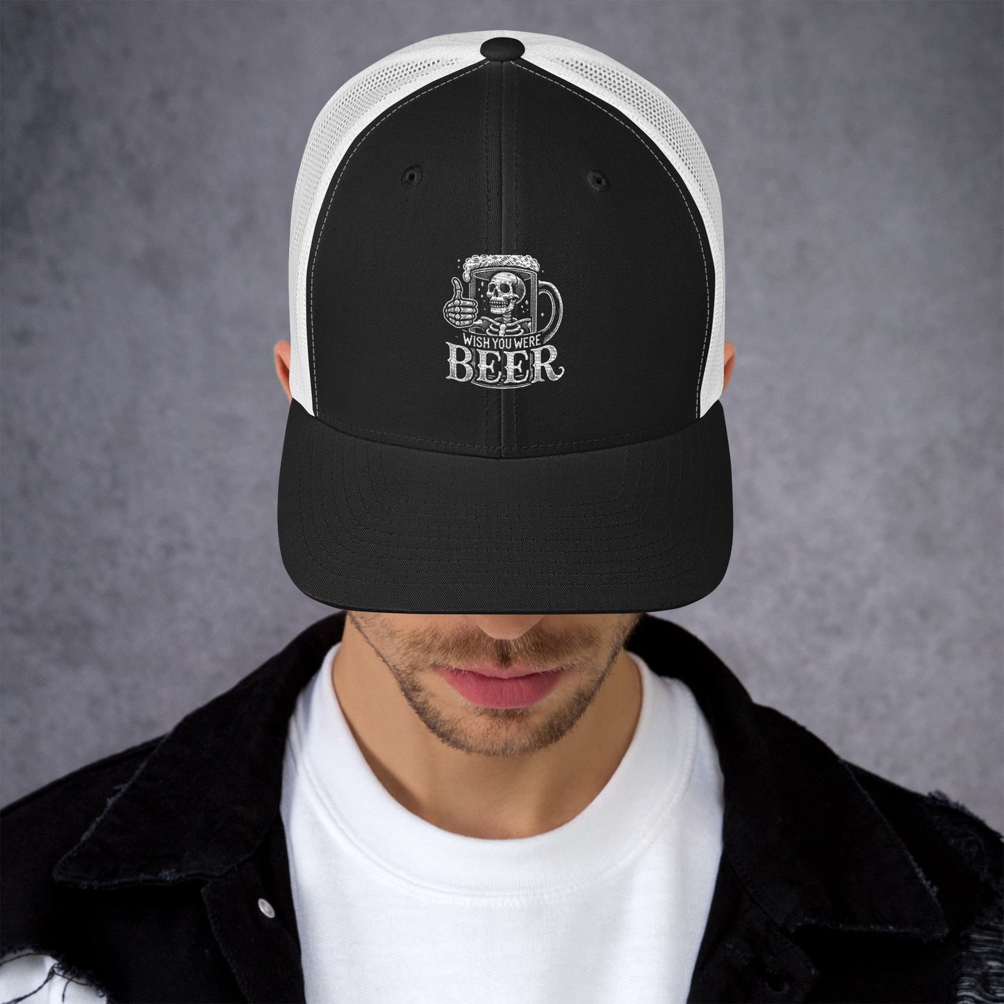 Wish You Were Beer Trucker Cap