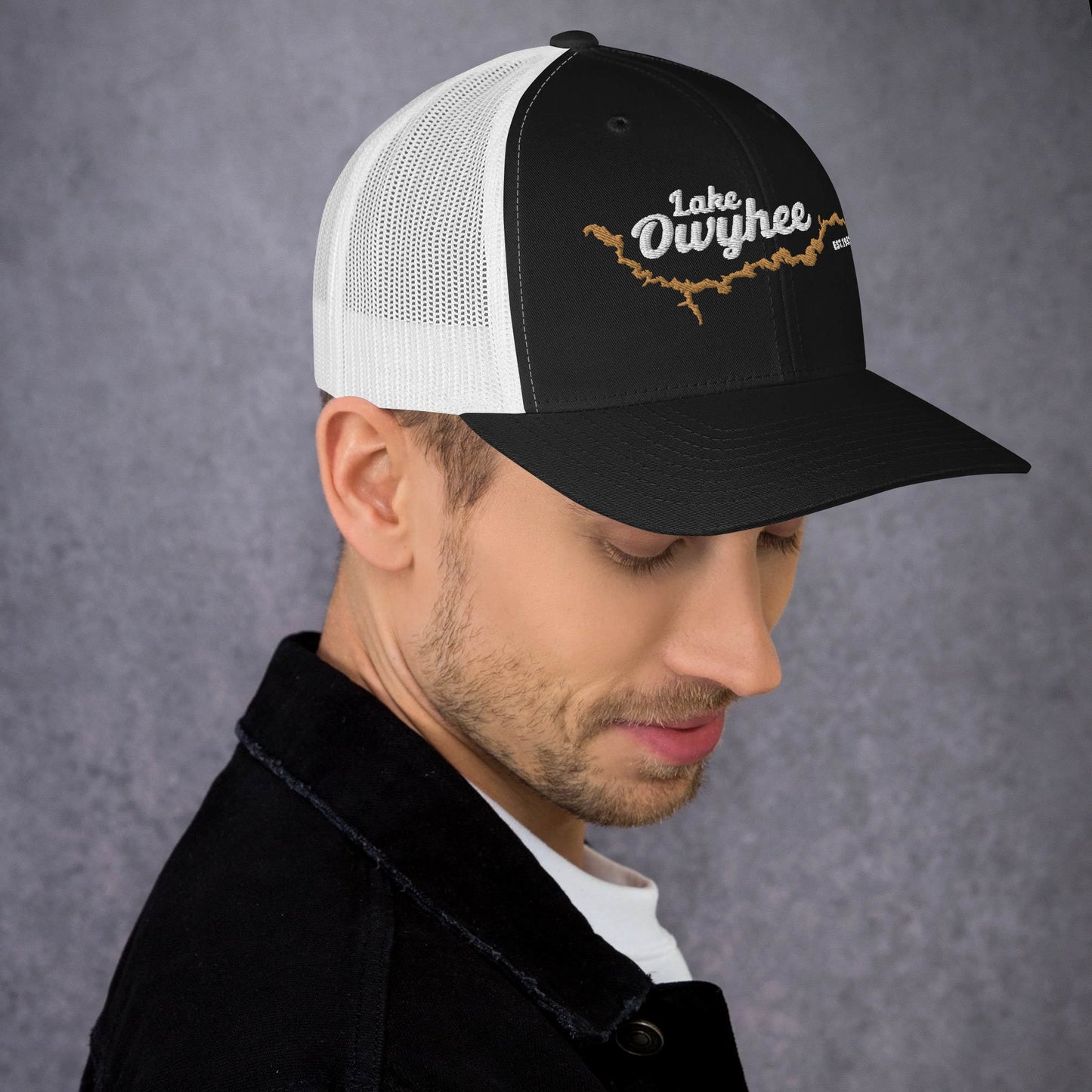 Lake Owyhee Trucker Cap Yellow Lake