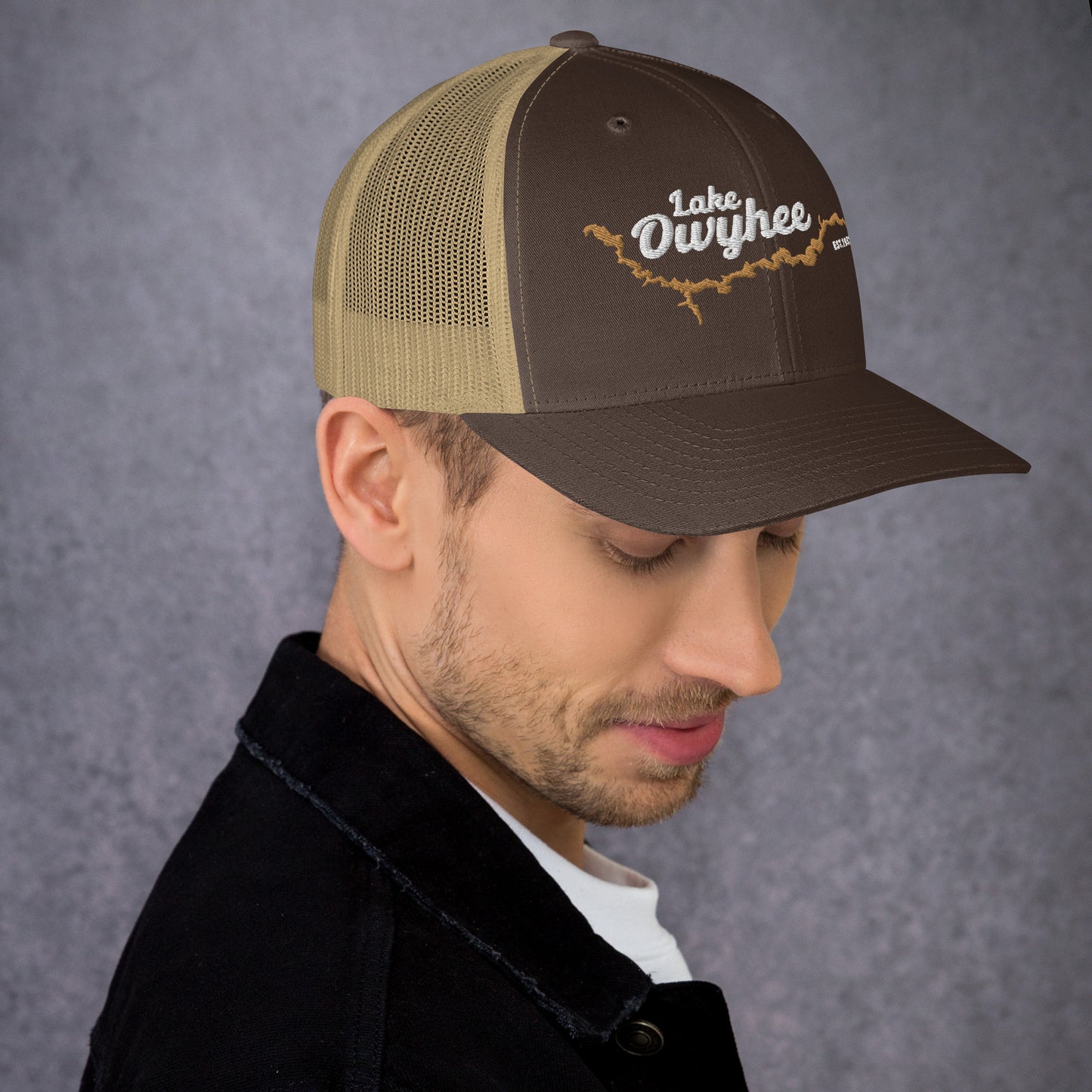 Lake Owyhee Trucker Cap Yellow Lake