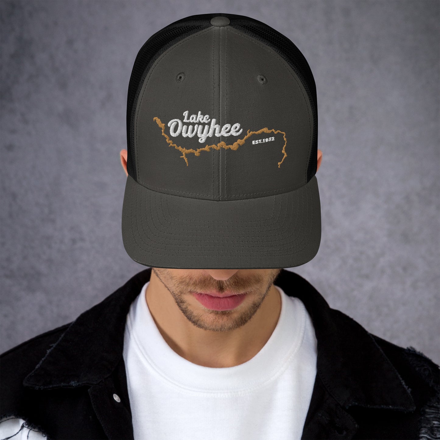 Lake Owyhee Trucker Cap Yellow Lake