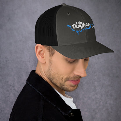 Lake Owyhee Trucker Cap White Lake