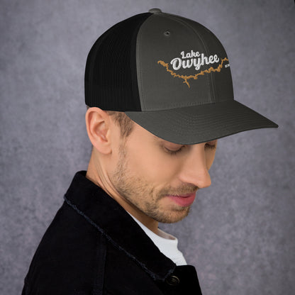 Lake Owyhee Trucker Cap Yellow Lake