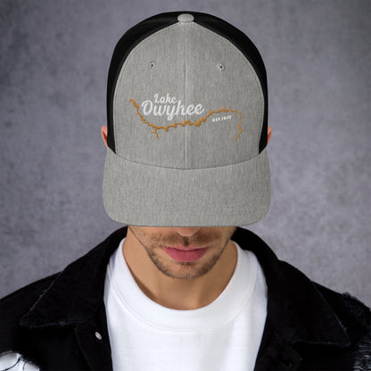 Lake Owyhee Trucker Cap Yellow Lake