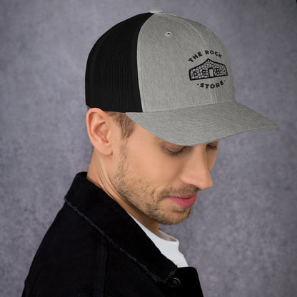 TRS Trucker Cap Black Stitch