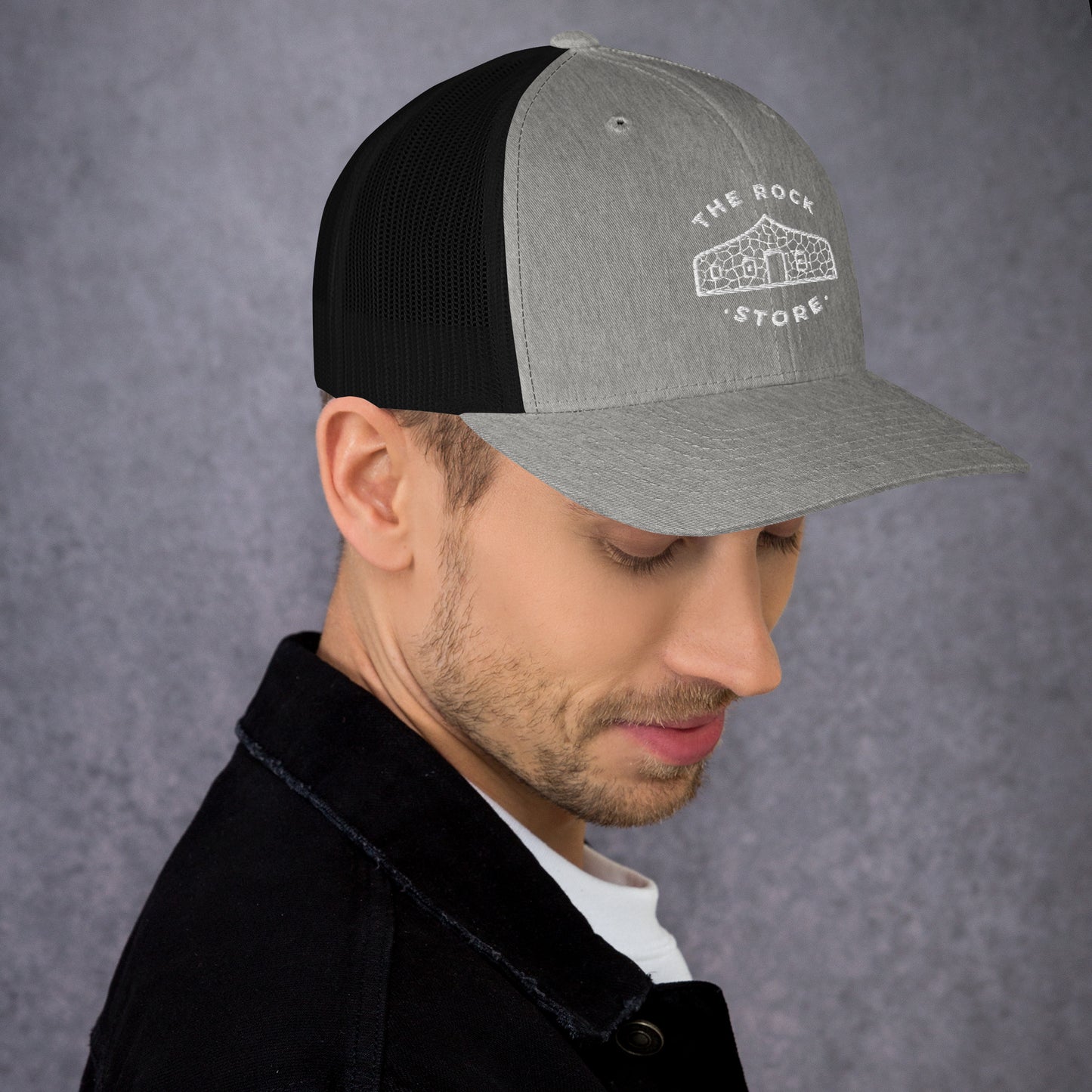 TRS Trucker Cap White Stitch