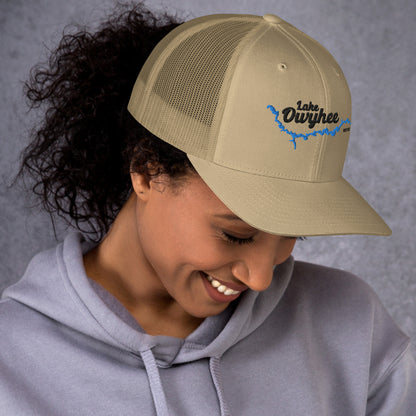 Lake Owyhee Trucker Cap Blue Lake