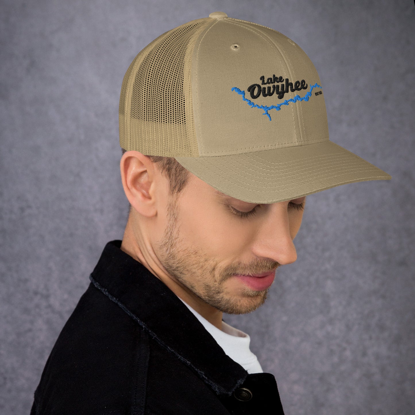 Lake Owyhee Trucker Cap Blue Lake