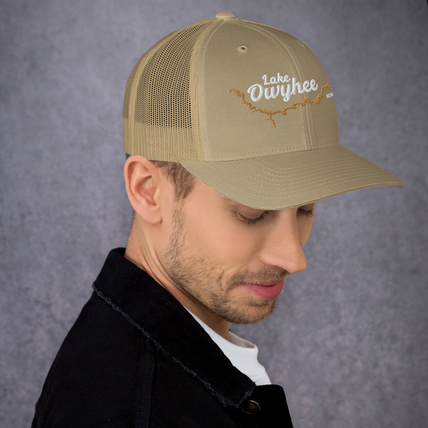 Lake Owyhee Trucker Cap Yellow Lake