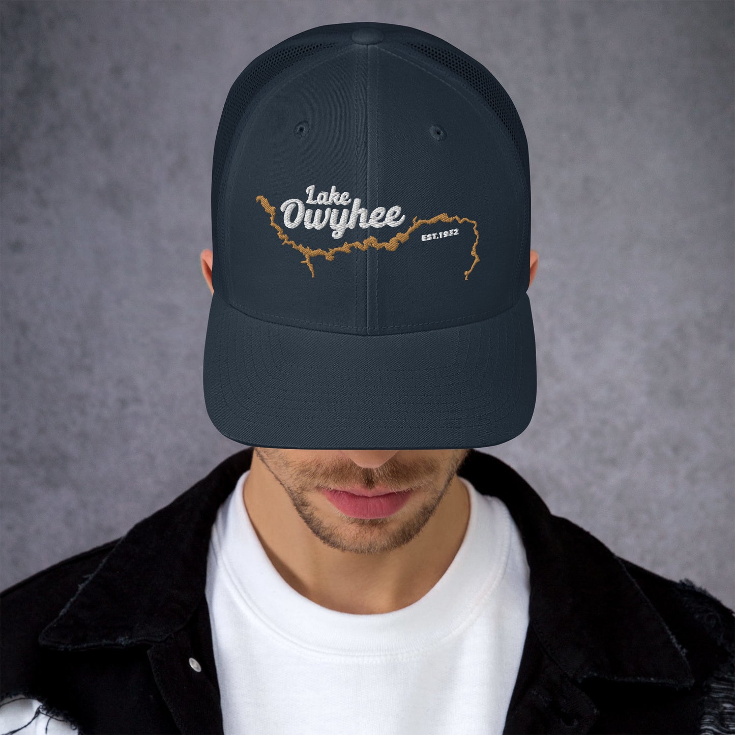 Lake Owyhee Trucker Cap Yellow Lake