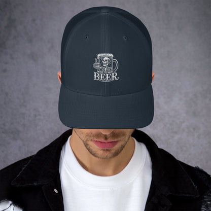 Wish You Were Beer Trucker Cap