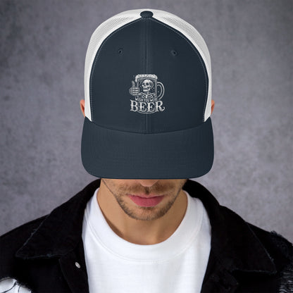 Wish You Were Beer Trucker Cap