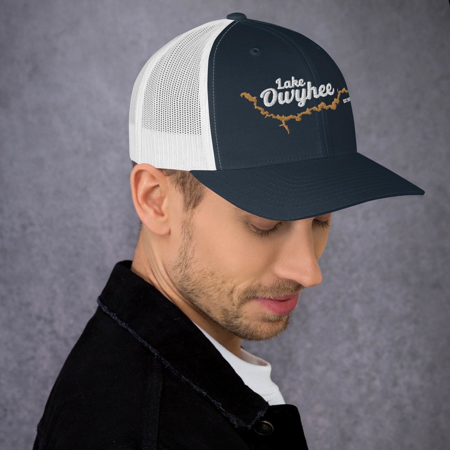 Lake Owyhee Trucker Cap Yellow Lake