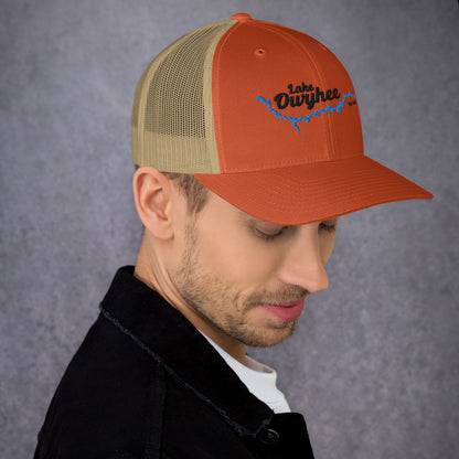 Lake Owyhee Trucker Cap Blue Lake