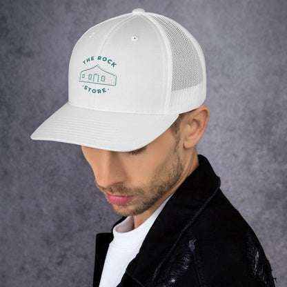 TRS Trucker Cap White/Colored Stitch