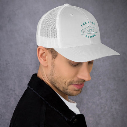 TRS Trucker Cap White/Colored Stitch