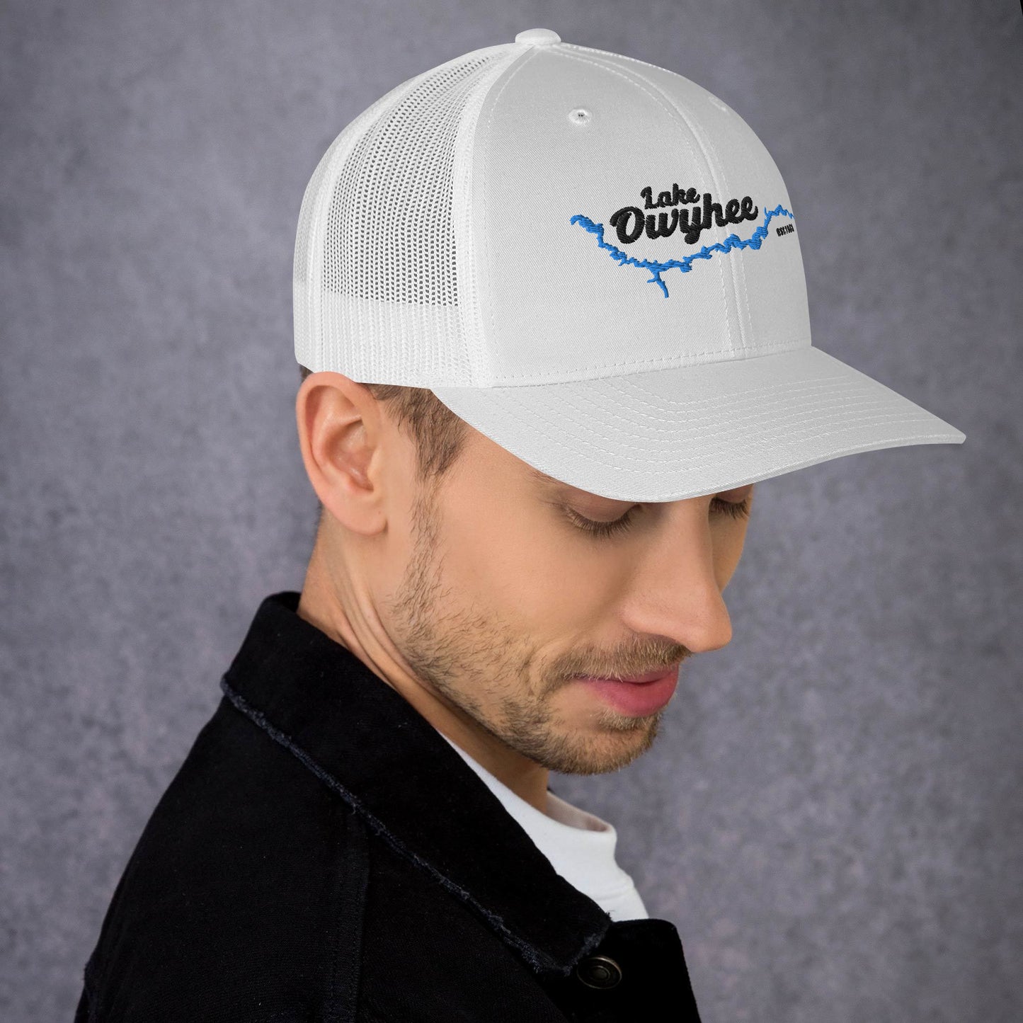 Lake Owyhee Trucker Cap Blue Lake