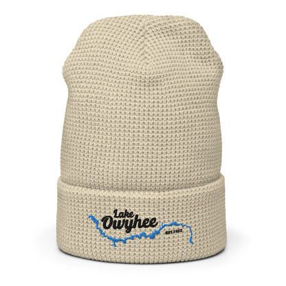 Lake Owyhee Waffle Beanie