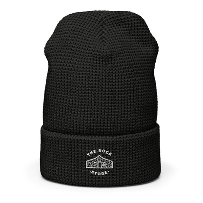 TRS Waffle Beanie White Stitch