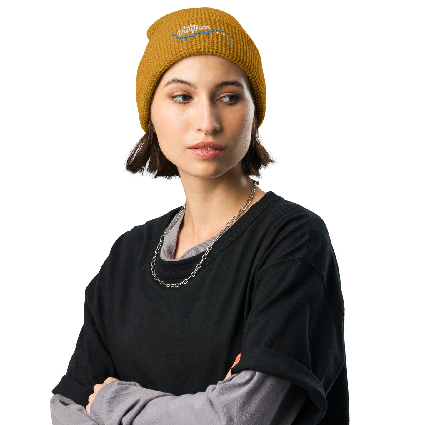 Lake Owyhee Waffle Beanie