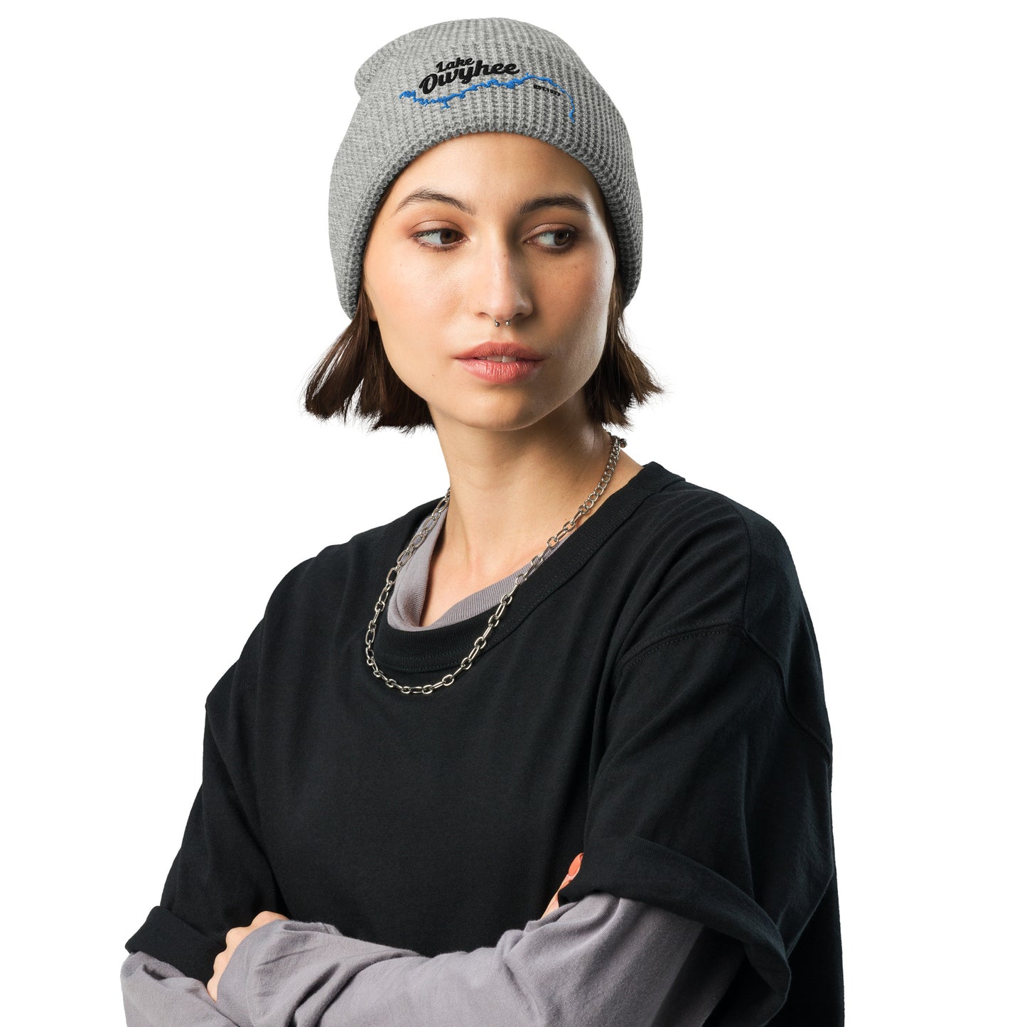 Lake Owyhee Waffle Beanie