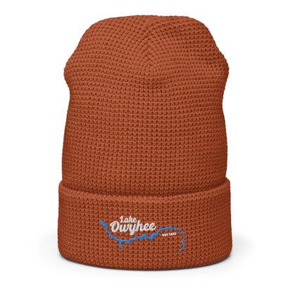 Lake Owyhee Waffle Beanie