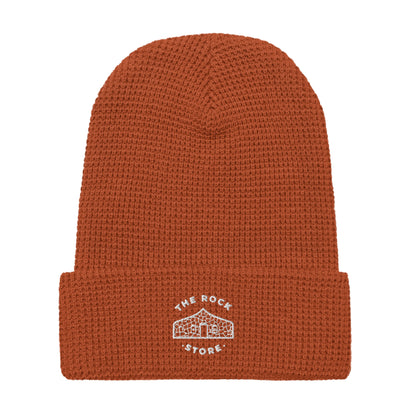 TRS Waffle Beanie White Stitch